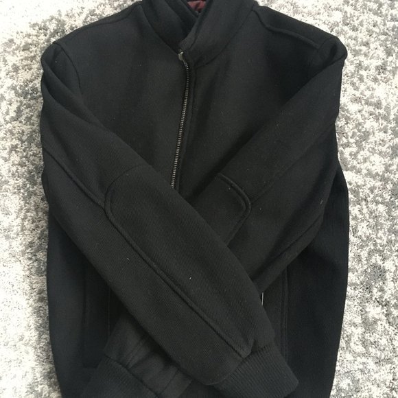 men's cord dress winter coat - Picture 3 of 4